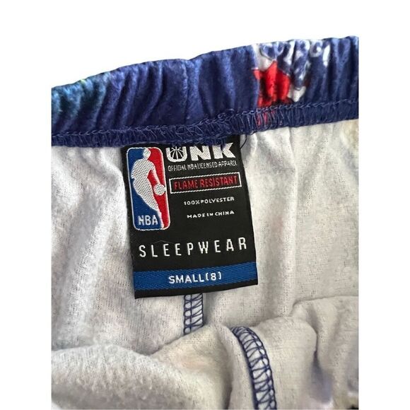 NBA BASKETBALL TEAM kids fleece Pajama bottoms Size 8 - Picture 4 of 8